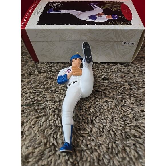 Christmas Tree Decoration Keepsake Ornament Nolan Ryan Hallmark 1996 new - Picture 7 of 9